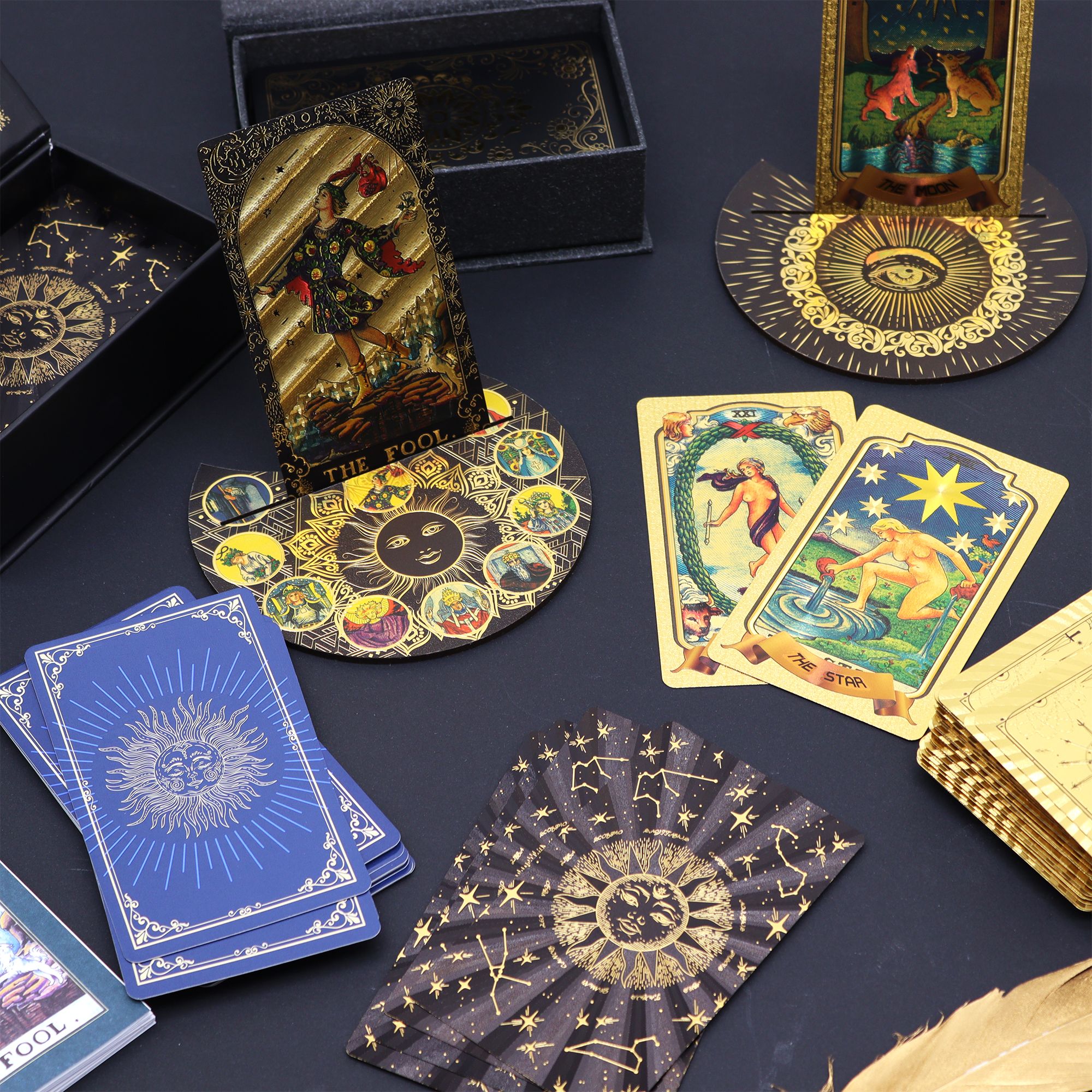 Conjunto de cartas de Tarot Shuttle Mirror - con folleto - Imagen 7